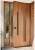 Black Offset Axis Anti-theft Door Lock with 304 Stainless Steel Handle for Wooden Entrance Doors