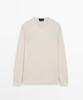 Masimodutti Cotton Round Neck Knit Sweater