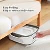 Folding Dirty Clothes Basket Hollow Out Moisture-proof Storage Frame Home High-capacity Laundry Basket Dormitory Clothes Baskets