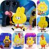 Authentic Popmart Labubu Spongebob Series Collectible Blind Box Trendy Toy