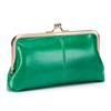 New European and American Retro Clip Bag, Long Clutch Bag Wallet, Simple Mouth Gold Storage Bag, Large-capacity Wholesale