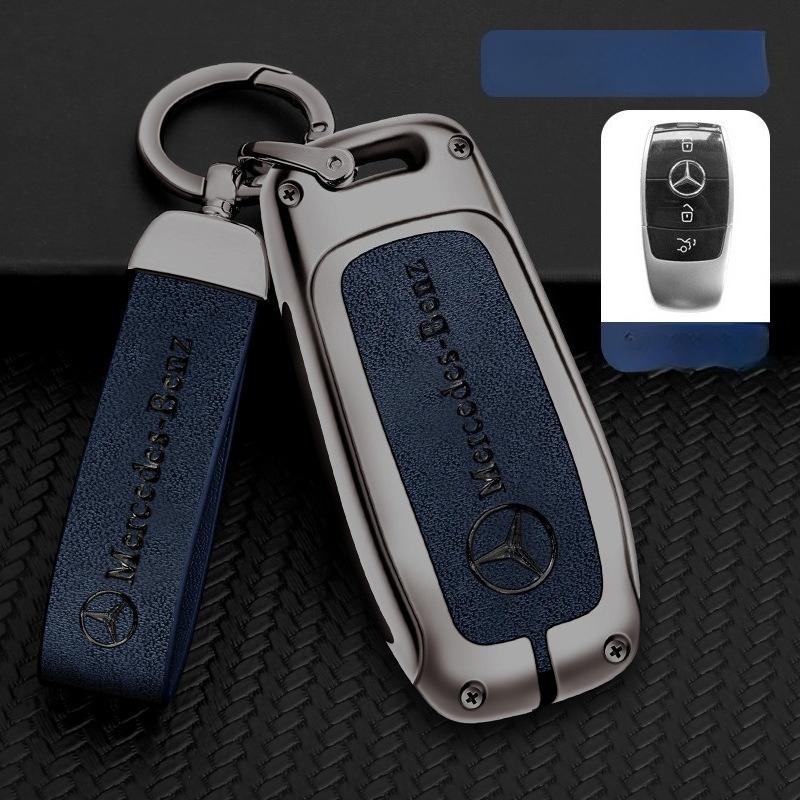 Applicabile a Coprichiave Mercedes-Benz E300L Nuova Classe C Auto 260L Fibbia Custodia GLC A200L Borsa Maschio GLA Femmina GLB Adatto per S4
