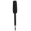 Black HighSensitivity Interview Microphone Wired Recording   Portable Mic for Camera