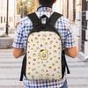 P-Pompompurines Laptop Backpack Men Women Basic Bookbag for School College Students Dog Cartoon Bags