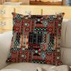 Tribal Indian Ethnic Pattern Cushion Cover Soft Durable Reversible Pillow Cover Home  Car MultiScene Daily Comfort Pillowcase