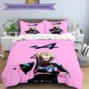 3pcs Duvet Cover Set (1*Duvet Cover + 2*Pillowcase, Without Core), BWT Alpine F1 Racing Team (3) Print Bedding Set, Bedroom Decor, All‑Season, Gift