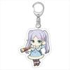 Cute Anime Frieren Beyond Journey's End Sein Frieren Fern Stark Aura Acrylic Keychain Peripherals Backpack Pendant Gift 6CM