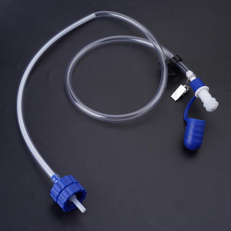 Water Bottle Drinking Tube with Double Adapter Hydrations Drinking Tube Water Bottle Tube for Camping, Cycling, Hiking