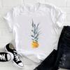 Flowers Instagram Explosion in Europe and The United States Clothing Top Shortsleeved Tshirt Oversized T Shirt  Tops