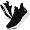 Feethit Running Athletic Shoes for and Everyday Perfect for the and Available In Black and Size Women's Sneakers, Breathable, Lightweight, Non-Slip,