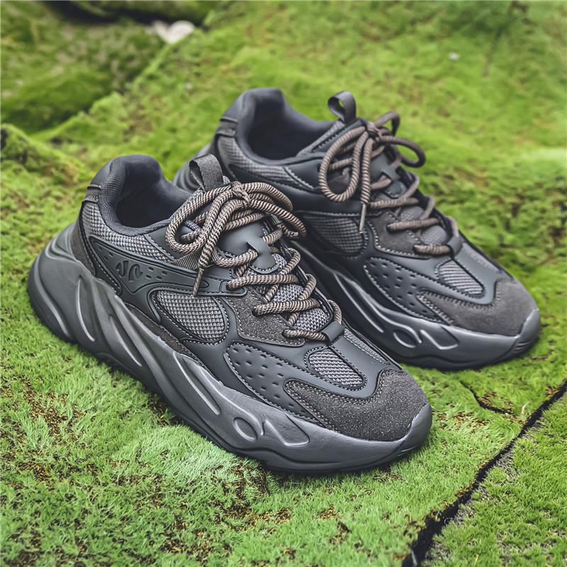 Rock formation retro dad shoes shock-absorbing soft-soled running shoes thick-soled heightening casual sports shoes trendy cool fashion