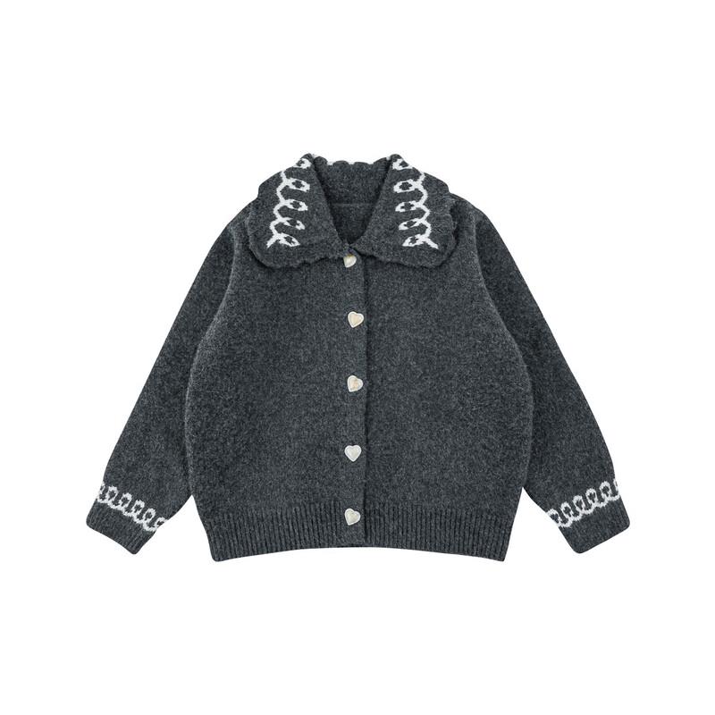 Женский ретро-кардиган из смесовой шерсти 120