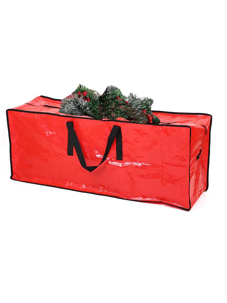 Large Capacity Christmas Tree Storage Bag for Amazon Cross-border with PE Weaving for Gift Storage and Luggage