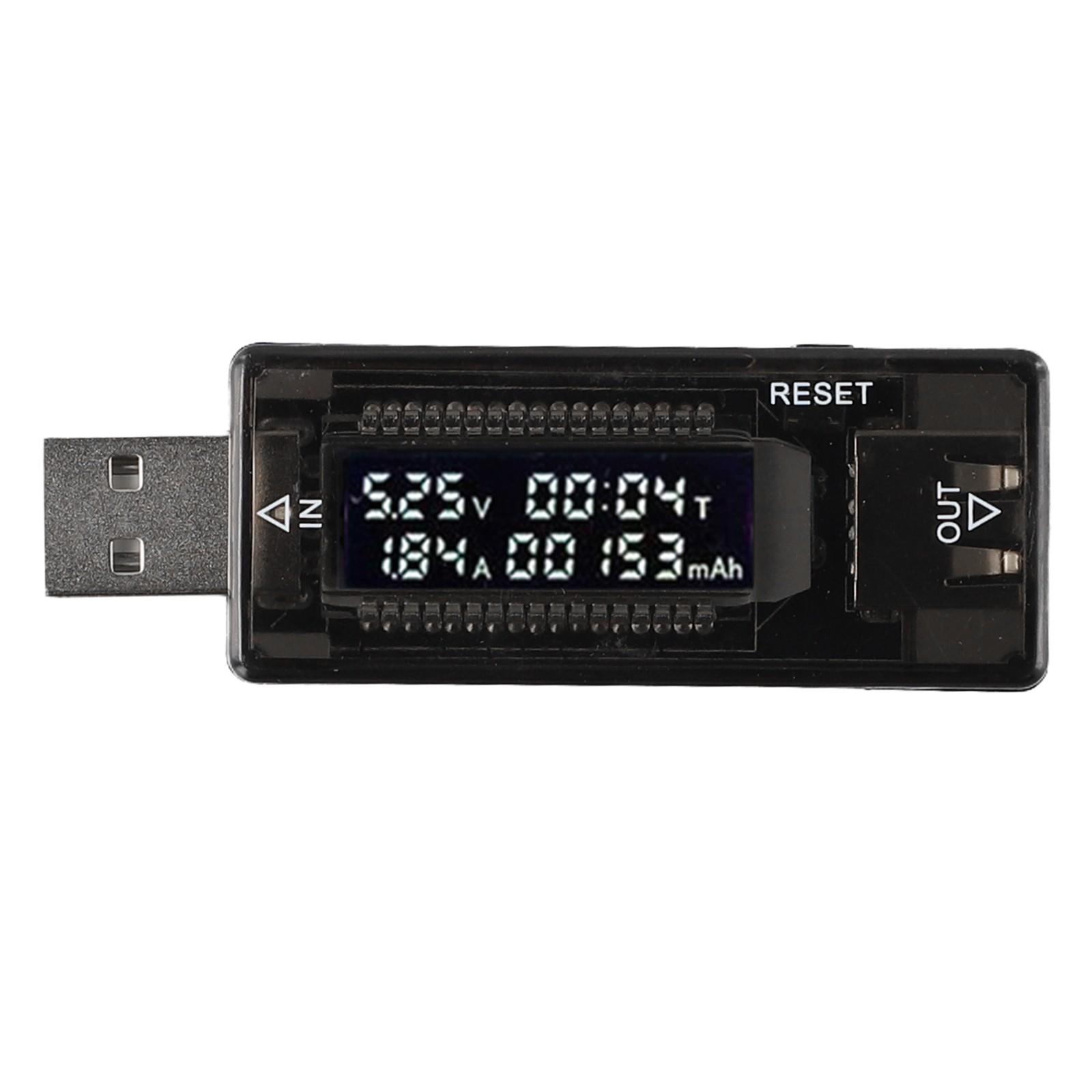 

LCD USB-детектор Вольтметр Амперметр Напруга Потужність Тестер Струмометр