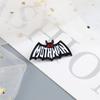 Punk Animal Bat Pins Classic Mothman Enamel Badges Heroism Series Movie Brooches Halloween Dark Night Jewelry Backpack Lapel Pin