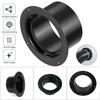 75/100/125/150mm ABS Wall Flange Connector For Ventilation Pipe Air Ducting Connection Household Accessories