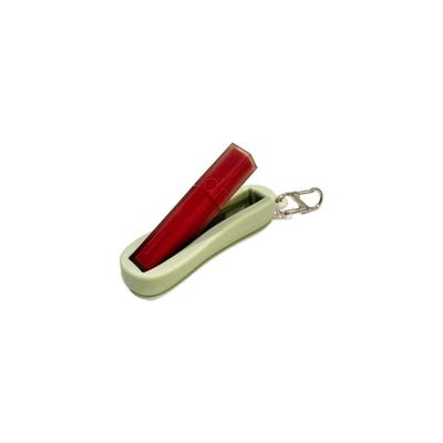Silicone Lip Balm Holder Large Green