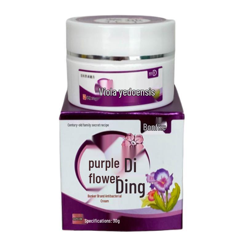 Genuine Violet Flower Ground Ivy Antibacterial Itch Relief Ointment