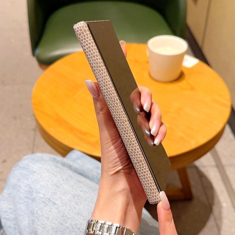 For Samsung Galaxy Z Fold 7 Case Luxury PU Leather Skin Middle Hinge Protective Back Cover Case For Samsung Z Fold 7 Shell