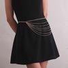 Accessories, New Multi-layer Chain Body Chain, Retro Sexy Punk Metal Waist Chain