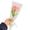 Finished Pipe Cleaner Artificial Rose Handmade Preserved Fake Flower Plush Twist Stick Floral Decoration Wedding Anniversary Mother's Day Birthday