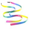 Rainbow Ribbon Cat Teaser Wand - Seven-Color Satin Strip Toy