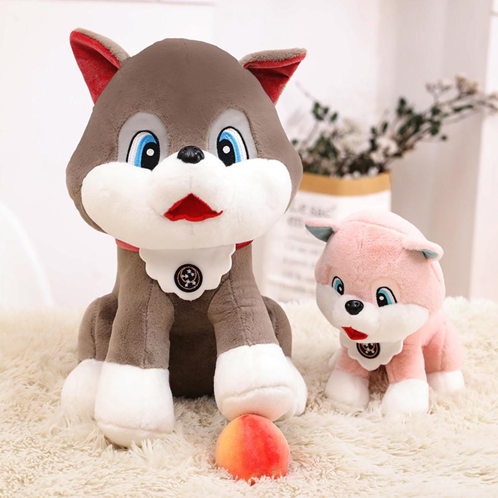 Cute Cartoon Dog Plush Toy Soft Stuffed Animals Throw Pillow For Children