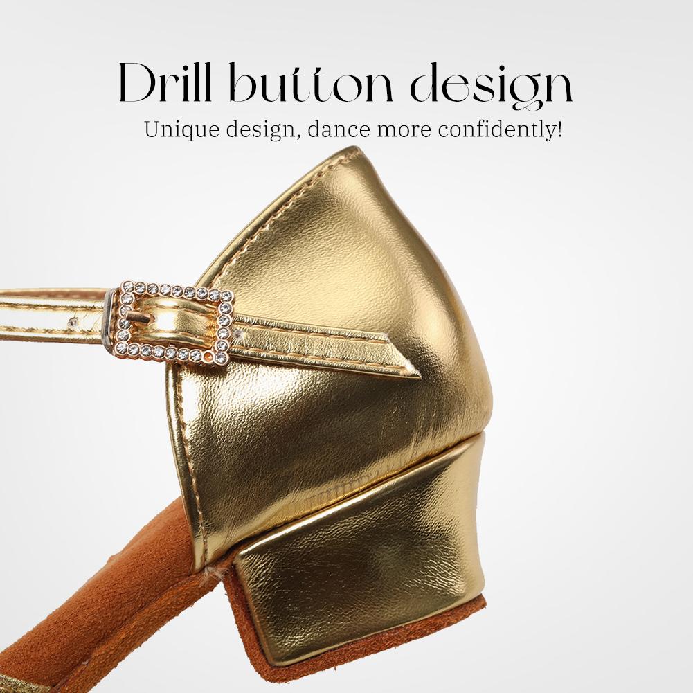 Tanzschuhe für Kinder/erwachsene Mädchen Frauen Lateinamerikanischer Tanz Tango Salsa Gesellschaftstanzschuhe 3,5 cm niedriger Absatz weiche Sohle