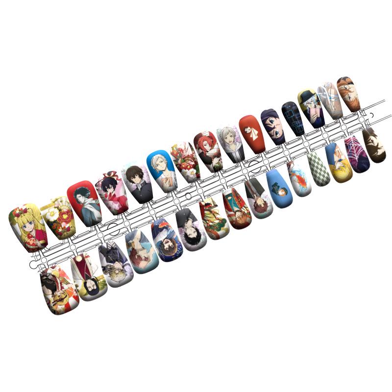 Bungo Stray Dogs Wearable Armor: Atsushi Nakajima, Osamu Dazai, Moon Howler - 2D Design, 30-Piece Set.