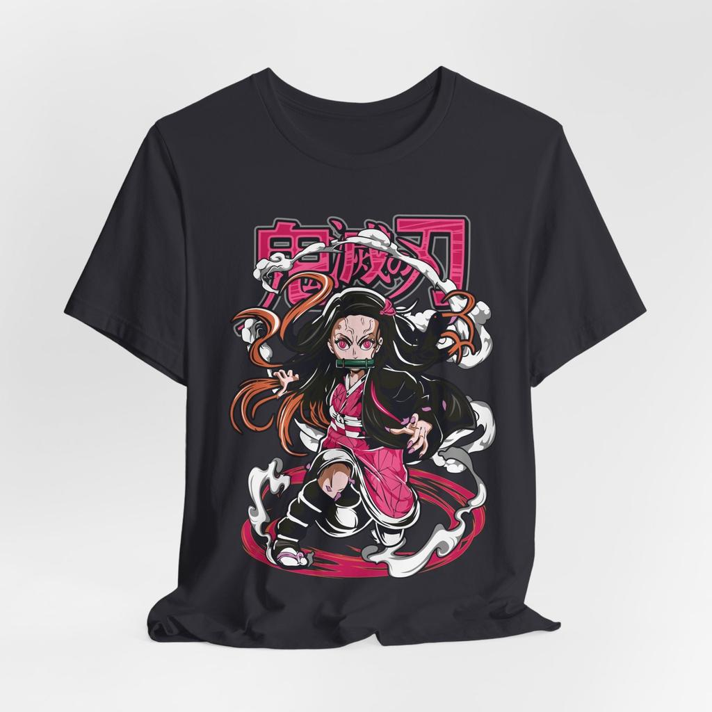 Nezuko Anime Graphic Tee Demon Slayer Anime Shirt Unisex Anime TShirt Manga
