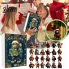 Multifunctional Holiday Decoration Surprises Family Ape Man 24-Day Countdown Advent Calendar Themed With Christmas Festival