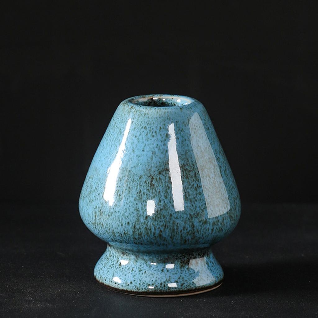 Eco Friendly Ceramic Tea Ceremony Starter Set Matcha Preparation Tools Compact Matcha Whisk Stand Teahouse Essential