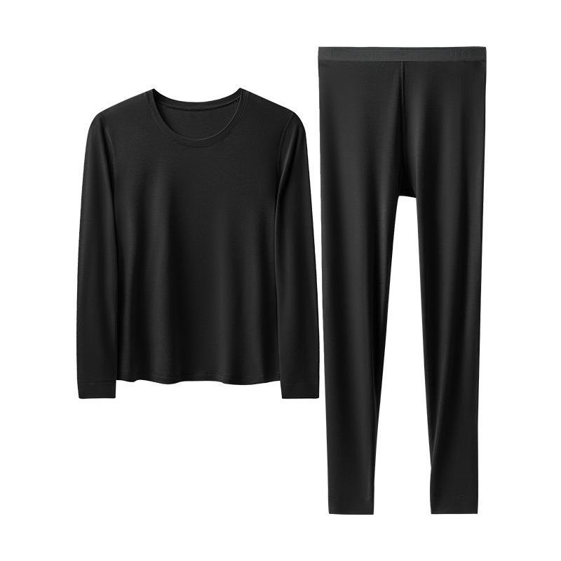 

Zodiac Year Unisex Seamless Thermal Underwear Set - Autumn Cashmere & Protein-Infused Base Layer Female-suit, M (80-100 catties) темно-сірий колір