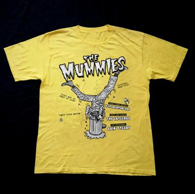 Rare The Mummies Band Collection Yellow Size SML To 5XL Shirt OM808 Unisex T-Shirt