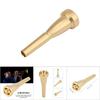 Trumpet Mouthpiece for 3C Size Musical Instrument Accessory(Gold)