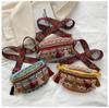Bohemian Style Waist Bag For Women Vintage Tassel Chest Bag Adjustable Wide Strap Fanny Pack Women'S Shoulder Bags Crossbody Bag