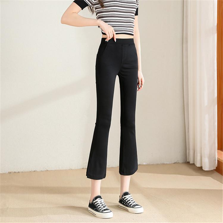 

Брюки женские летние тонкие, широкие, прямые, повседневные, спортивные, женские брюки XXXL чёрный