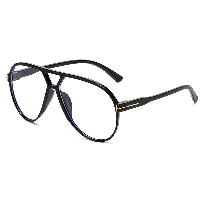 Letter T Double Beam Large Frame Toad Mirror  New Retro Sunglasses Pilot Sunglasses Sunglasses Sunglasses JH30