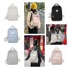 Ins Stylish And Spacious Nylon Backpack For Teenage Girls