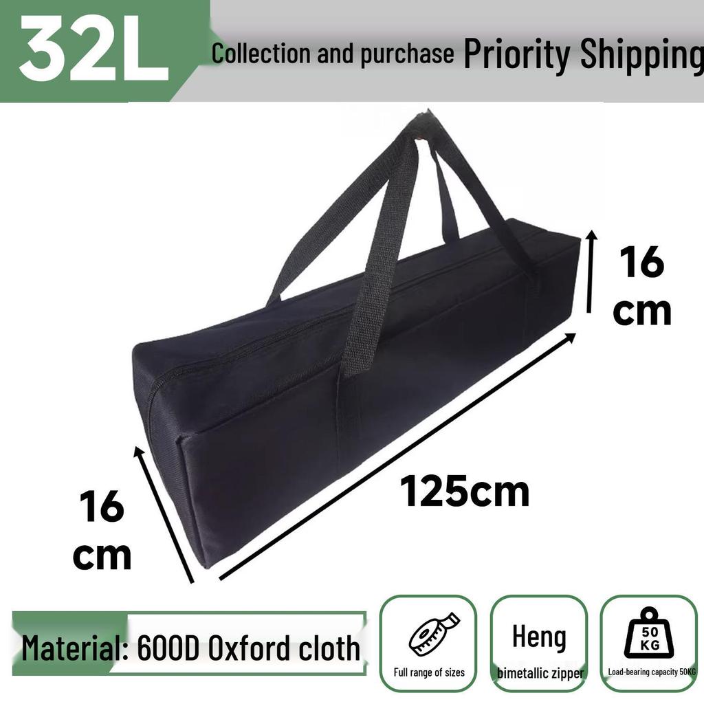 Waterproof 600D Oxford Cloth Camping Gear Storage Bag - Large Capacity for Chairs and Tents