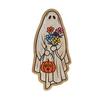 Halloween Ghost Fridge Magnet Duty Pumpkin Ghost Rustic Wood Cartoon Heavy Microwave Oven Whiteboard