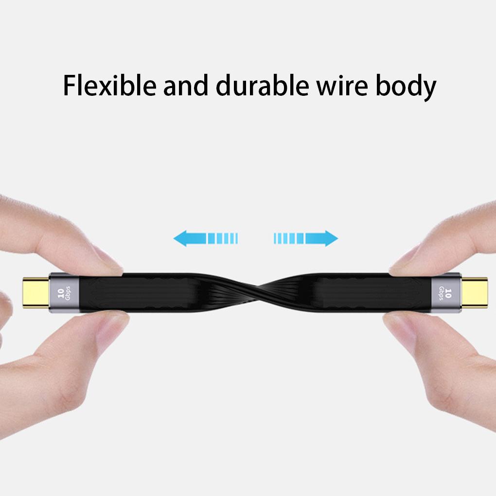 Phone Computer USB Adapter Cable Traveling QC 4.0 Large Current Converter Cord Conversion Connector Laptop Accessory