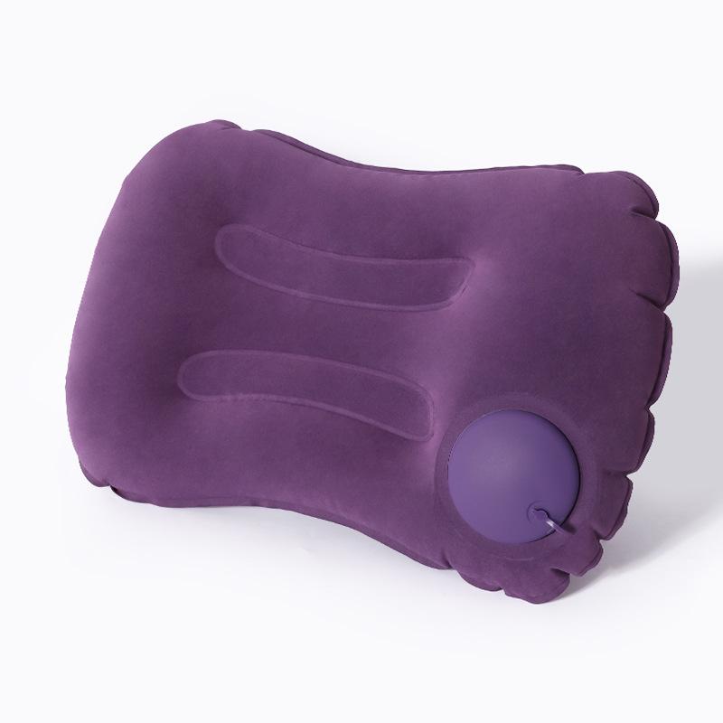 Automatyczna nadmuchiwana poduszka podróżna w kształcie litery U - Przenośna poduszka zapewniająca komfort w samolocie i na zewnątrz