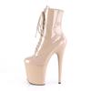 Sexy Shoes Patent Leather Glossy Tube Boots Nightclub Performance Pole Dance Shoes Model Catwalk Plus Size