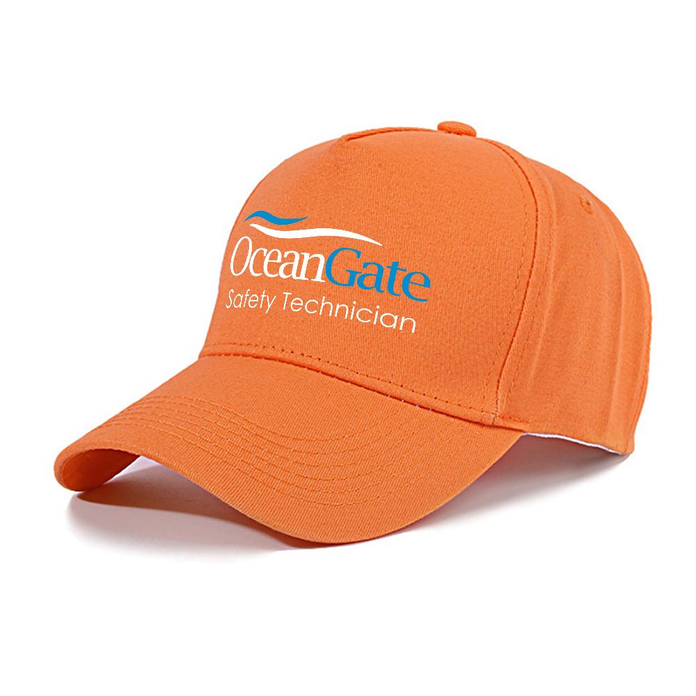 Unisex Athletic Baseball Cap OceanGate Safety Technician Hats Adjustable Size Outdoor Graphic Print Gorras