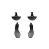 Metal Thumbsticks for PS5 Edge Controller Analog Joystick 4 Back Paddles Triggers Buttons Replacement Accessories Parts