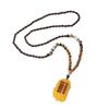 Ethnic Style Wood Necklace & Prayer Beads - Unisex Versatile Chicken Wing Wood Sweater Chain