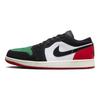 Air Jordan 1 Low Quai 54 2023 Unisex Sneakers Black White University-Red FQ6703-100