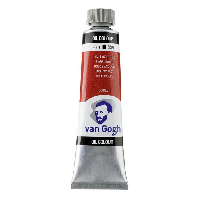 Oil Paint - English Red - 339 - Safflower Oil - Van Gogh - 40ml
