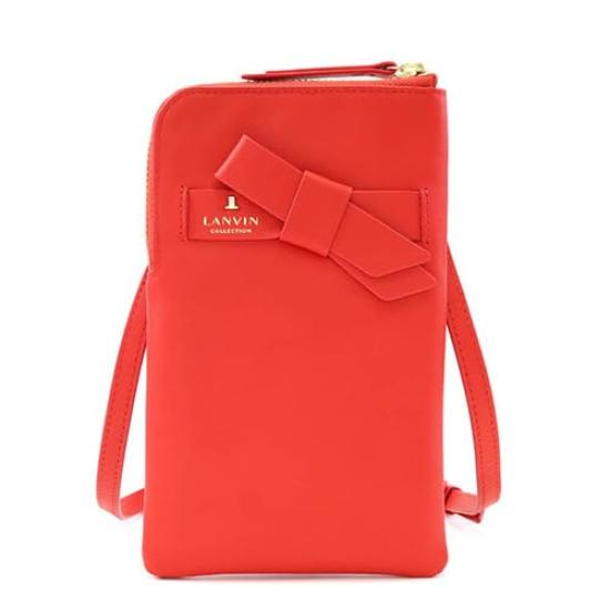 

Многофункциональная сумка-кошелек с лацканами Perse Coral [коллекция Lanvin] 65-6617 для женщин коралловый